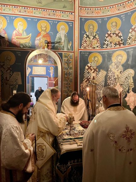 Α΄ Ἱερατική Σύναξη στήν Ἱερά Μητρόπολη Δράμας καί ἀγρυπνία στήν Ἱερά Μονή Ἀναλήψεως (Σίψα)